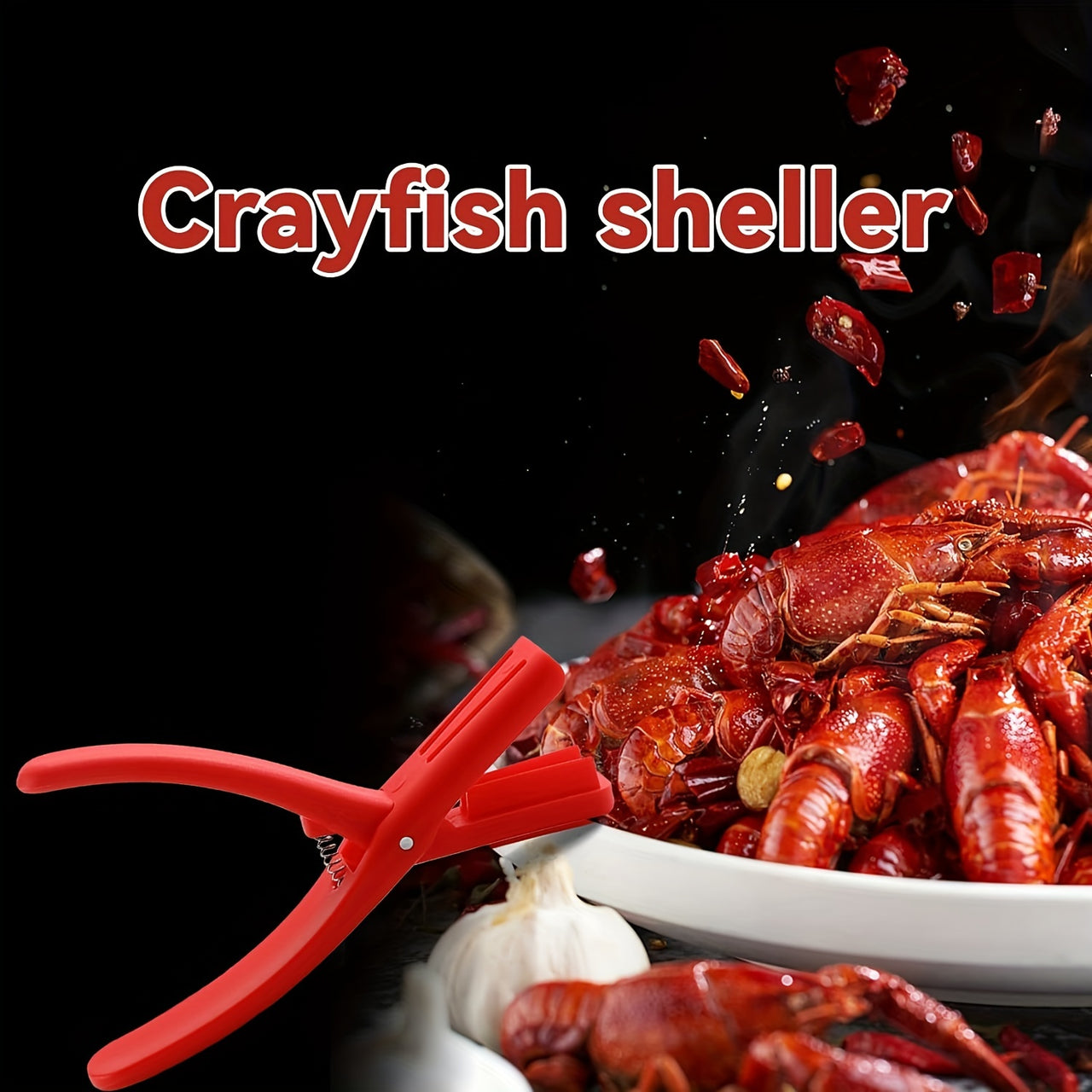 3pcs Crawfish Peeler, Crawfish Shucker, Crawfish Sheller Tool For Peeling Cooked Shrimp Tails, Universal Crayfish Shelling Device, Household Restaurant Easily Remove