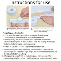 Thumbnail for 1roll Waterproof Mildew-proof Toilet Caulk Strip, Self-Adhesive Sealing Tape For Kitchen Bathroom, Bathroom Waterproof Tape To Avoid Wet, Kitchen Sink Beautiful Seam Stickers For Workshops