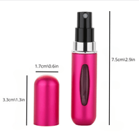 Thumbnail for 1pc Ultra Lightweight Perfume Bottle Dispenser - Compact Travel Organizer for Cosmetics, Scrubs & More - Stylish Home Essential, Effortlessly Store & Carry Your Beauty essentials
