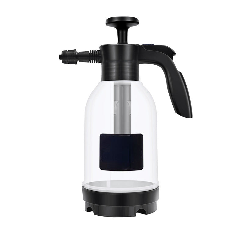 High-Pressure Handheld Car Washer - Foam Dispenser - Manual Operation, Portable, Ideal for Home Vehicle Cleaning