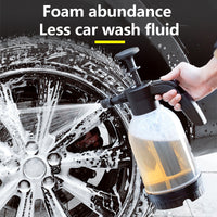 Thumbnail for High-Pressure Handheld Car Washer - Foam Dispenser - Manual Operation, Portable, Ideal for Home Vehicle Cleaning