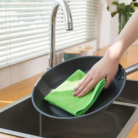 Thumbnail for 1/5/10pcs, Microfiber Cleaning Cloth, Dishwashing Cloth, Multifunctional Cleaning Towel, Household Rag, Kitchen Bathroom Cleaning Towel, Durable Absorbent Towel, Easily Remove Stains And Grease, Cleaning Supplies, Cleaning Gadgets