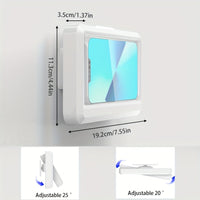 Thumbnail for Shower Phone Holder Splash-Proof 360 Rotation Can Be Touched Shower Phone Stand Case Mount For Bathroom Batheub Kitchen Wall Compatible With IPhone 15 14 13 12 Pro Max XS XR Fits <6.8 Phones