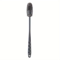 Thumbnail for Silicone Bottle Brush with Long Handle - Kitchen Cleaning Tool for Cups and Bottles, Non-Electric Washing Brush for Household Use