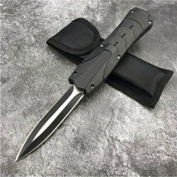 Thumbnail for 1pc Tactical Pocket Knife - Durable ABS Handle for Comfortable Grip, Ideal for Outdoor Adventures, Camping, Hiking, Survival, Safety and Self-Defense, Compact EDC Tool - Great Gift Idea for Men and Outdoor Enthusiasts