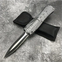 Thumbnail for 1pc Tactical Pocket Knife - Durable ABS Handle for Comfortable Grip, Ideal for Outdoor Adventures, Camping, Hiking, Survival, Safety and Self-Defense, Compact EDC Tool - Great Gift Idea for Men and Outdoor Enthusiasts