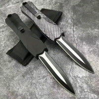 Thumbnail for 1pc Tactical Pocket Knife - Durable ABS Handle for Comfortable Grip, Ideal for Outdoor Adventures, Camping, Hiking, Survival, Safety and Self-Defense, Compact EDC Tool - Great Gift Idea for Men and Outdoor Enthusiasts