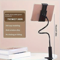 Thumbnail for 360-Degree Adjustable Bedside Lazy Desk Stand - Universally Compatible with iPhone and iPad, Xiaomi Bracket - Rock-Solid Stability, Multi-Angle Viewing, and Secure Grip for Smartphones and Tablets of All Sizes