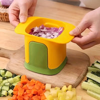Thumbnail for Multifunctional Vegetable Chopper French Fries Cutter Household Hand Pressure Onion Dicer Cucumber Potato Slicer Kitchen Tools for hotels, bulk kitchenware & tableware Eid Al-Adha Mubarak