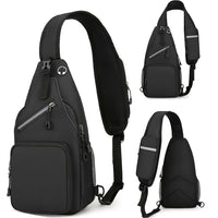 Thumbnail for 1pc Unisex Waterproof Single Shoulder Bag - Durable & Spacious for Outdoor Adventures & Work - Versatile Cross Body Design