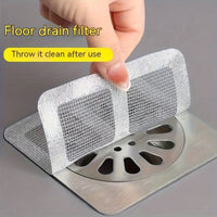 Thumbnail for 30pcs Disposable Drain Strainer, Bathroom Hair Catcher Stopper, Drain Cover, Kitchen Sink Strainers