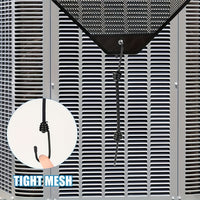 Thumbnail for 1pc Premium Outdoor Air Conditioner Cover - All-Weather Water Resistant, Windproof Protection, Dust & Cold Air Defender, Enhanced PVC Mesh Ventilation System