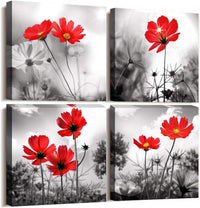 Thumbnail for Canvas Wall Art For Living Room, Family Wall Decorations, Kitchen, Bathroom, Bedroom Modern Wall Decor Black Paintings Abstract Leaves Pictures Artwork Inspirational Home Decor 3 Pieces