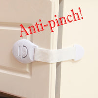 Thumbnail for 10pcs Child Safety Cabinet Locks - Easy-to-Install Baby Proofing Latches, Secure Drawer & Door Protection, Non-Toxic Plastic Material for Home Safety