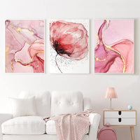 Thumbnail for White and Grey Marble Wall Art Modern Abstract Art Beige White Canvas Painting Marble Painting Wall Decor Black Grey and White Prints Gray Beige Abstract Wall Art for Living Room 16x24inch Unframed