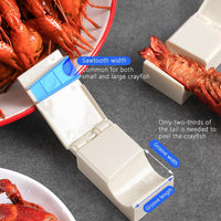 Thumbnail for 8 Pcs Crawfish Peeler, Crayfish Shelling Device, Crawfish Shucker, Shrimp Peeler Crawfish Sheller, Portable Lightweight Kitchen Gadget, Efficient Crawfish Peeler Device (8, Ivory White)