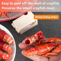 Thumbnail for 8 Pcs Crawfish Peeler, Crayfish Shelling Device, Crawfish Shucker, Shrimp Peeler Crawfish Sheller, Portable Lightweight Kitchen Gadget, Efficient Crawfish Peeler Device (8, Ivory White)