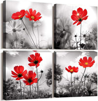 Thumbnail for Canvas Wall Art For Living Room, Family Wall Decorations, Kitchen, Bathroom, Bedroom Modern Wall Decor Black Paintings Abstract Leaves Pictures Artwork Inspirational Home Decor 3 Pieces