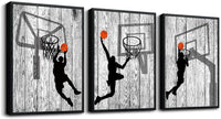 Thumbnail for Wall Art For Living Room black and white Blue tree moon Canvas Wall Decor for Home artwork Painting 12
