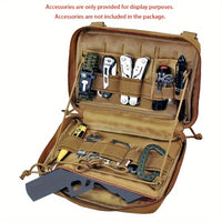 Thumbnail for Multi-tool Utility Pouch Bag - Durable Nylon Zipper Closure, Outdoor Travel Emergency Pack, Camping Accessories, EDC Kit with Compact Storage - Perfect for Adventure Seekers