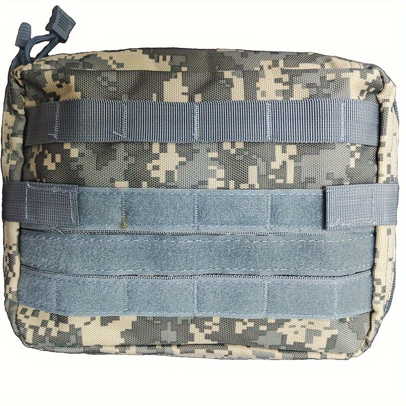 Multi-tool Utility Pouch Bag - Durable Nylon Zipper Closure, Outdoor Travel Emergency Pack, Camping Accessories, EDC Kit with Compact Storage - Perfect for Adventure Seekers