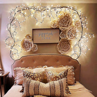 Thumbnail for Voice Control Lighted Willow Vine, 8 Flash Model Twinkling Tree Wall Lights, 160 LEDs Lighted Tree Branch Lights for Wall Corner, 8.5ft Flexible Enchanted Willow Vine for Living Room Bedroom (1 PCS)