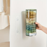 Thumbnail for 1pc Versatile Slide-Out Storage Organizer with Cover – Wall-Mountable for Underwear & Socks, Space-Saver for Bathroom, Bedroom & Dorm