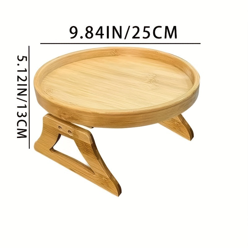 Stable Sofa Armrest Table: 1pc Tray Armrest Table Clip For Tray Sofa Table, Perfect For Small Spaces, Automatic Fixing Table Plate, Great Gift For Family & Friends!