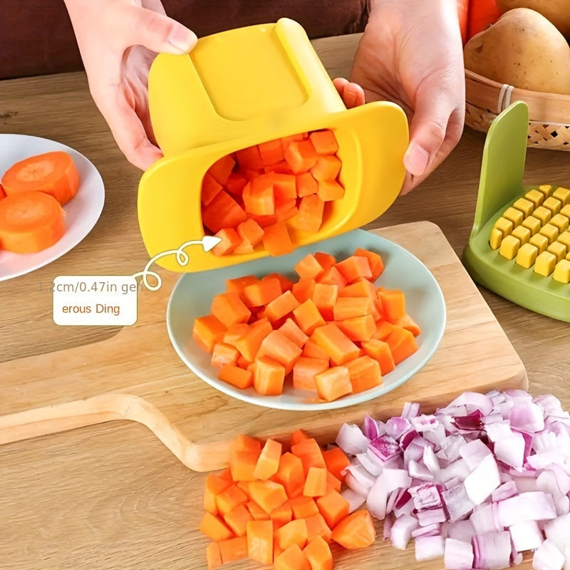 Multifunctional Vegetable Chopper French Fries Cutter Household Hand Pressure Onion Dicer Cucumber Potato Slicer Kitchen Tools for hotels, bulk kitchenware & tableware Eid Al-Adha Mubarak