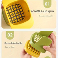 Thumbnail for Multifunctional Vegetable Chopper French Fries Cutter Household Hand Pressure Onion Dicer Cucumber Potato Slicer Kitchen Tools for hotels, bulk kitchenware & tableware Eid Al-Adha Mubarak