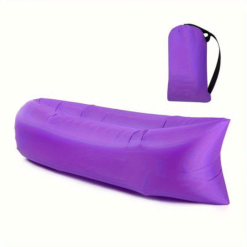 Inflatable Lounger Air Sofa Hammock, Portable, Waterproof & Leakproof - Perfect For Backyard, Beach, Camping & More!