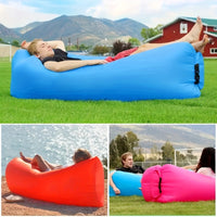 Thumbnail for Inflatable Lounger Air Sofa Hammock, Portable, Waterproof & Leakproof - Perfect For Backyard, Beach, Camping & More!
