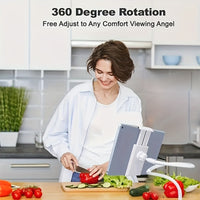 Thumbnail for 360-Degree Adjustable Bedside Lazy Desk Stand - Universally Compatible with iPhone and iPad, Xiaomi Bracket - Rock-Solid Stability, Multi-Angle Viewing, and Secure Grip for Smartphones and Tablets of All Sizes