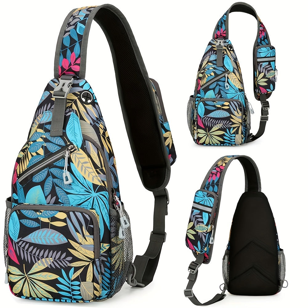 1pc Unisex Waterproof Single Shoulder Bag - Durable & Spacious for Outdoor Adventures & Work - Versatile Cross Body Design