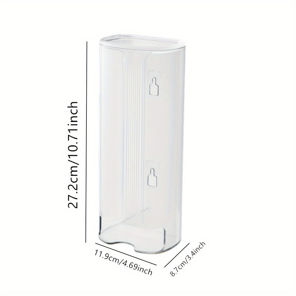 1pc Versatile Slide-Out Storage Organizer with Cover – Wall-Mountable for Underwear & Socks, Space-Saver for Bathroom, Bedroom & Dorm
