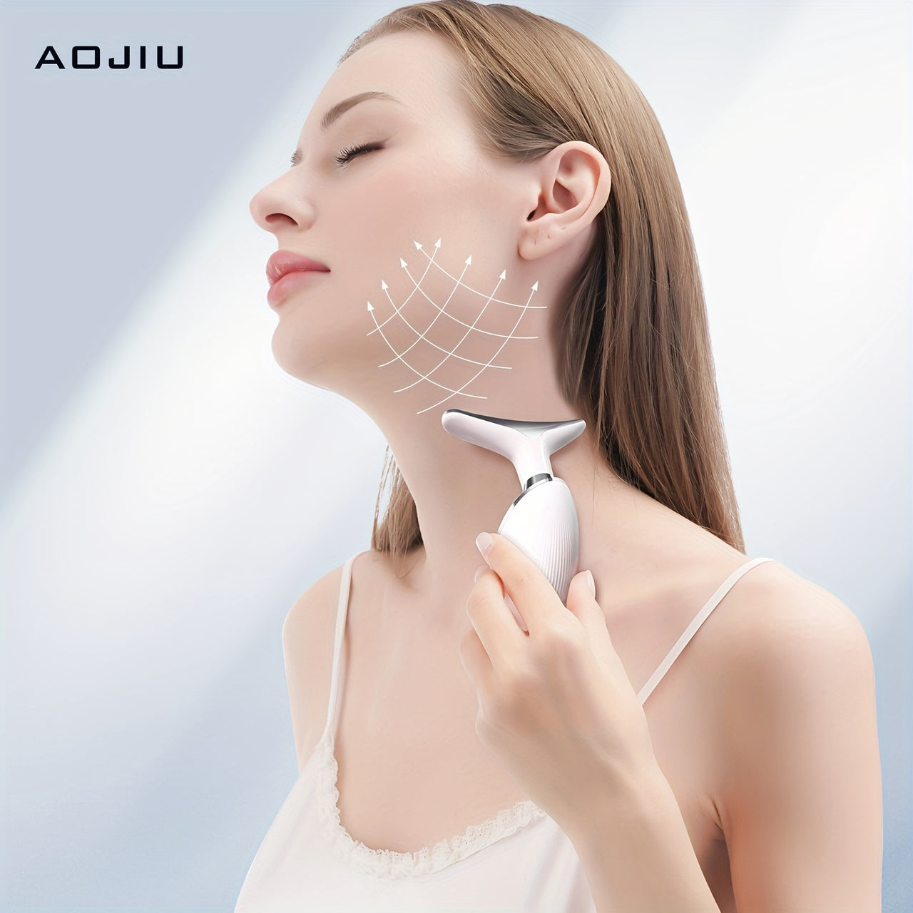 Home Face And Neck Massage Tool, Face Massager, Three Mode, Heating Mode, Skin Care, Facial Device, Portable Beauty Instrument, Girl Gift, Home Spa Massager!