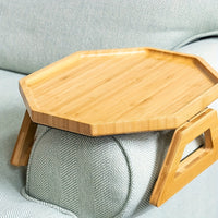 Thumbnail for Stable Sofa Armrest Table: 1pc Tray Armrest Table Clip For Tray Sofa Table, Perfect For Small Spaces, Automatic Fixing Table Plate, Great Gift For Family & Friends!