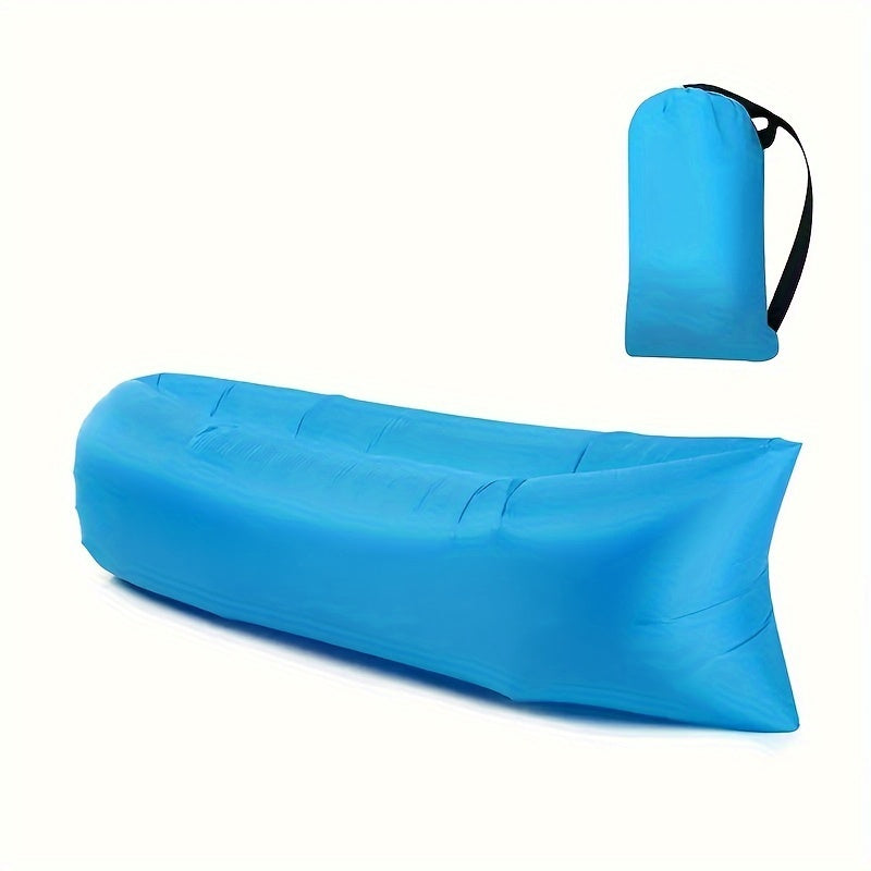 Inflatable Lounger Air Sofa Hammock, Portable, Waterproof & Leakproof - Perfect For Backyard, Beach, Camping & More!