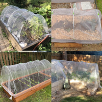 Thumbnail for 25pcs Grow Tunnel Garden Hoops Set - Rust-Free Fiberglass, Versatile Support for DIY Greenhouses, Protective Plant Covers & Shade