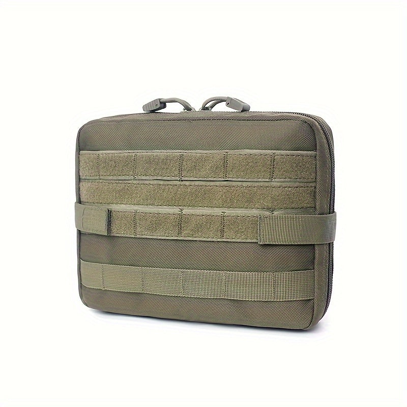Multi-tool Utility Pouch Bag - Durable Nylon Zipper Closure, Outdoor Travel Emergency Pack, Camping Accessories, EDC Kit with Compact Storage - Perfect for Adventure Seekers
